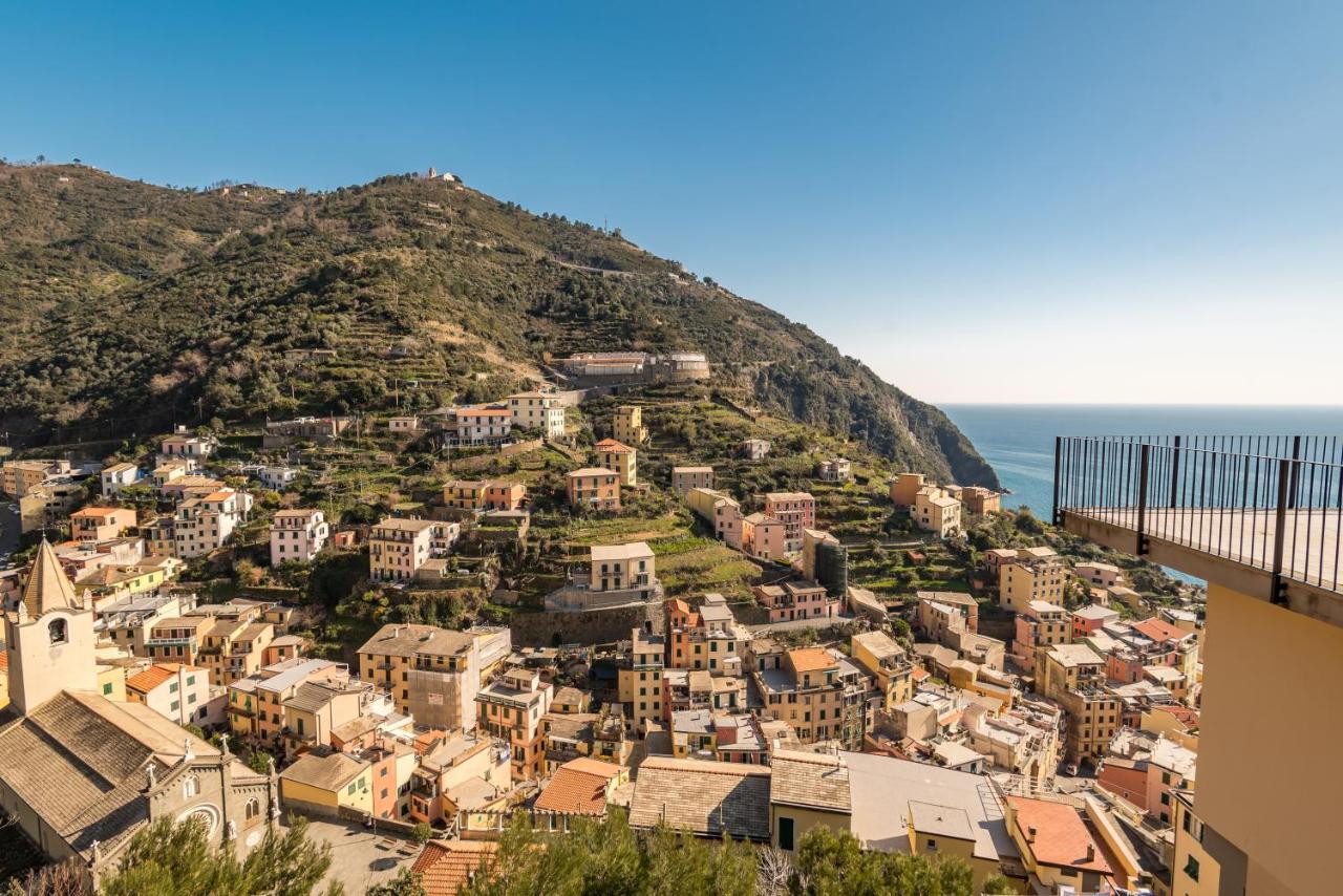 Cinque Terre D'Amare Sea View Big Apartment For Travel Lovers Ріомаджоре Екстер'єр фото